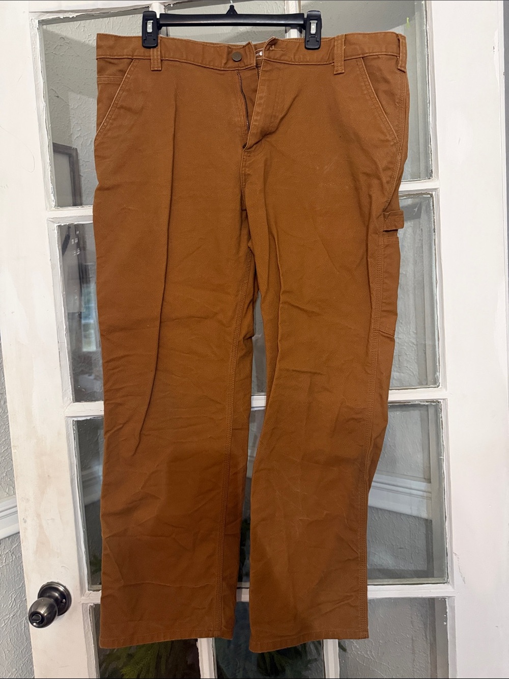 Carhartt Men's Work Pants in Brown - Classic Straight Fit